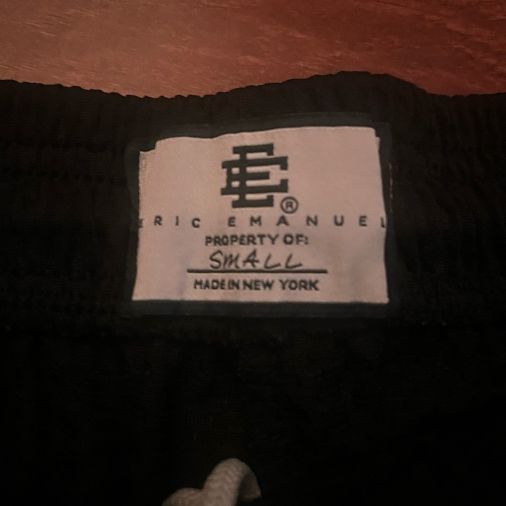 Eric Emanuel Ee Basic/Core Short (Ss22) Black Wit… - image 3